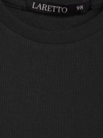 Черный лонгслив кофта детская школьный