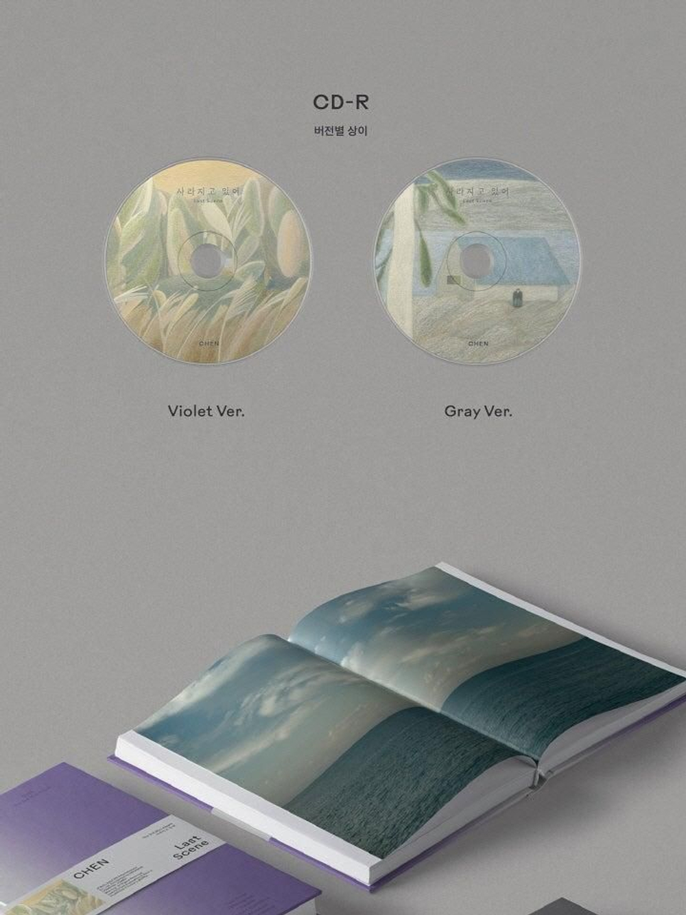 Альбом CHEN - Last Scene 3rd Mini Album PHOTO BOOK 2 Version SET