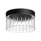359004 OVER NT23 334 черный Светильник накладной светодиодный IP20 LED 4000K 18W 85-265V AURA