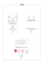 Роскошное женсконе боди Megies