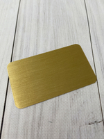 заготовка бейдж золото