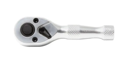 Трещотка реверсивная короткая с накаткой 3/8''(L-105мм 72зуб) RockForce##Rock FORCE RF-802326