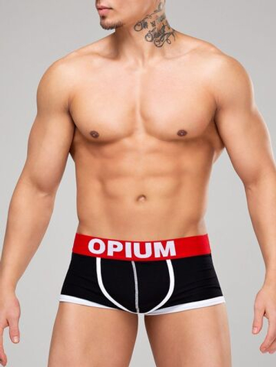 Мужские укороченные боксеры (Размер: S) (Цвет: черный)