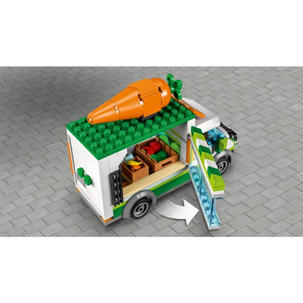 Конструктор LEGO City - Грузовик на рынке 60345