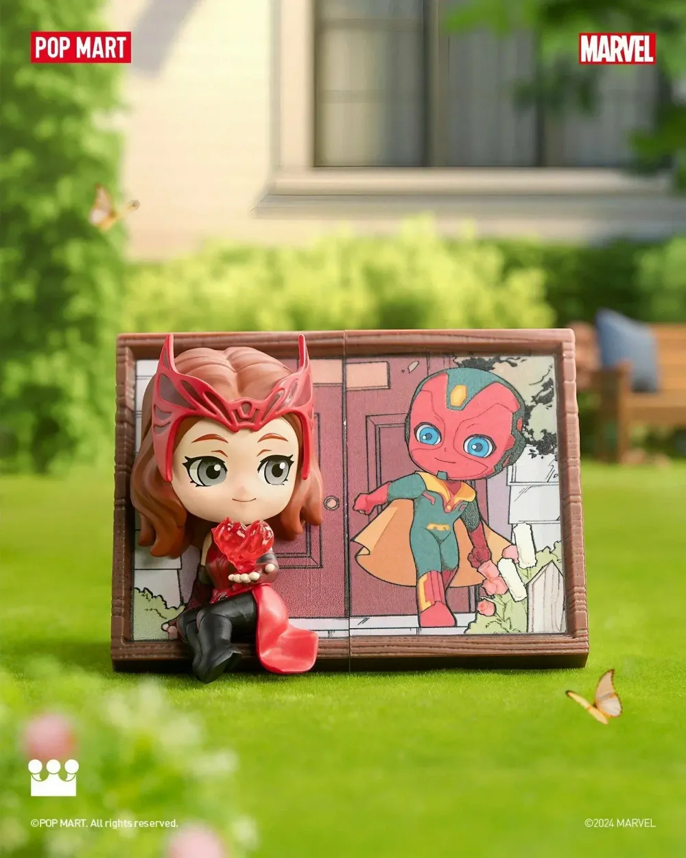 Рандомная фигурка Blind Box POP MART Marvel Photo Frame