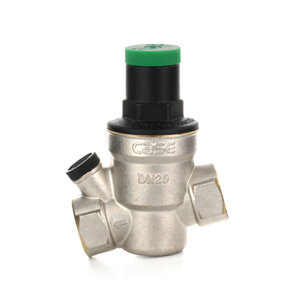 Редуктор давления мембранный, с фильтром и сменным картриджем, ВВ 1/2"