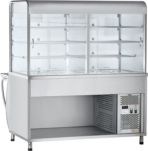 Прилавок-витрина Abat ПВВ(Н)-70М-С-НШ