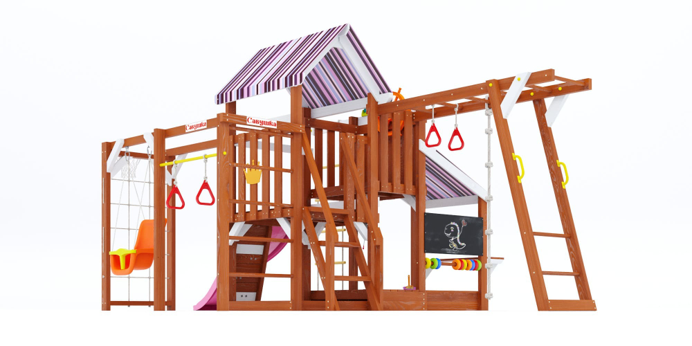 Детская площадка Савушка Тусун - 14 (розовый)