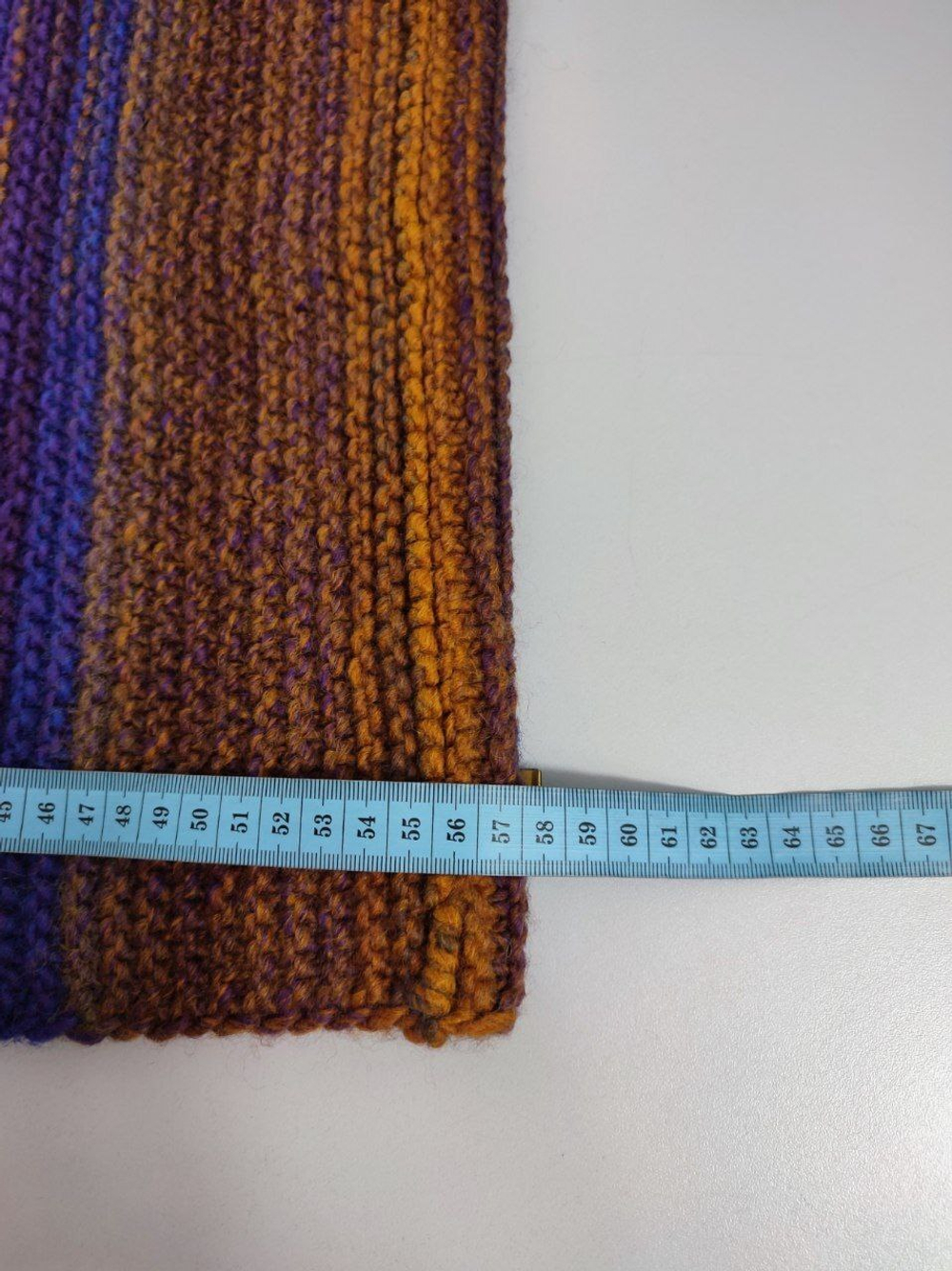 Снуд желто-фиолетовый