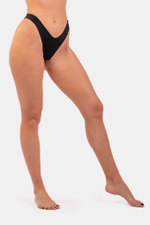 Трусики HIGH CUT V-SHAPE BIKINI BOTTOM 456 ЧЕРНЫЕ
