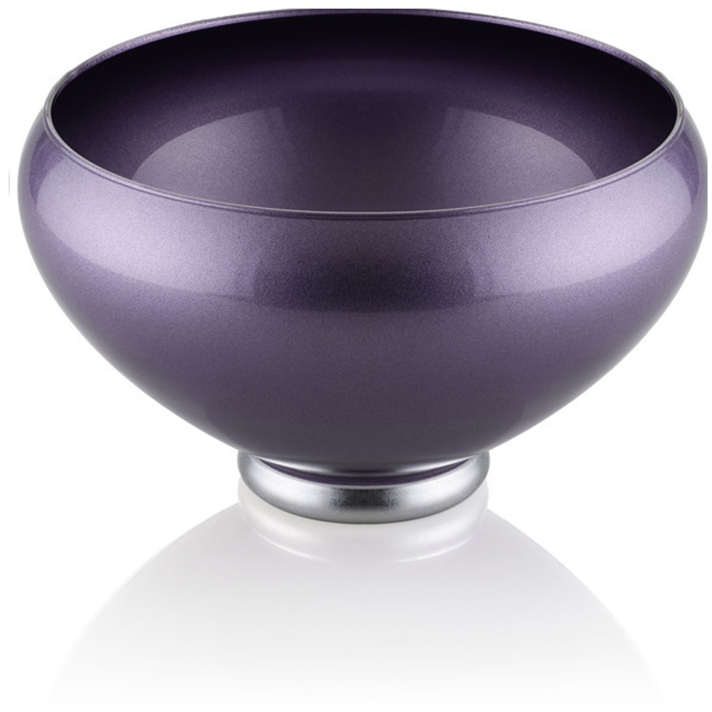 Блюдо для центра стола IVV Захра 28см сиреневое