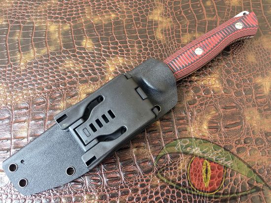 Нож STEELCLAW ЕРМАК красно-черный