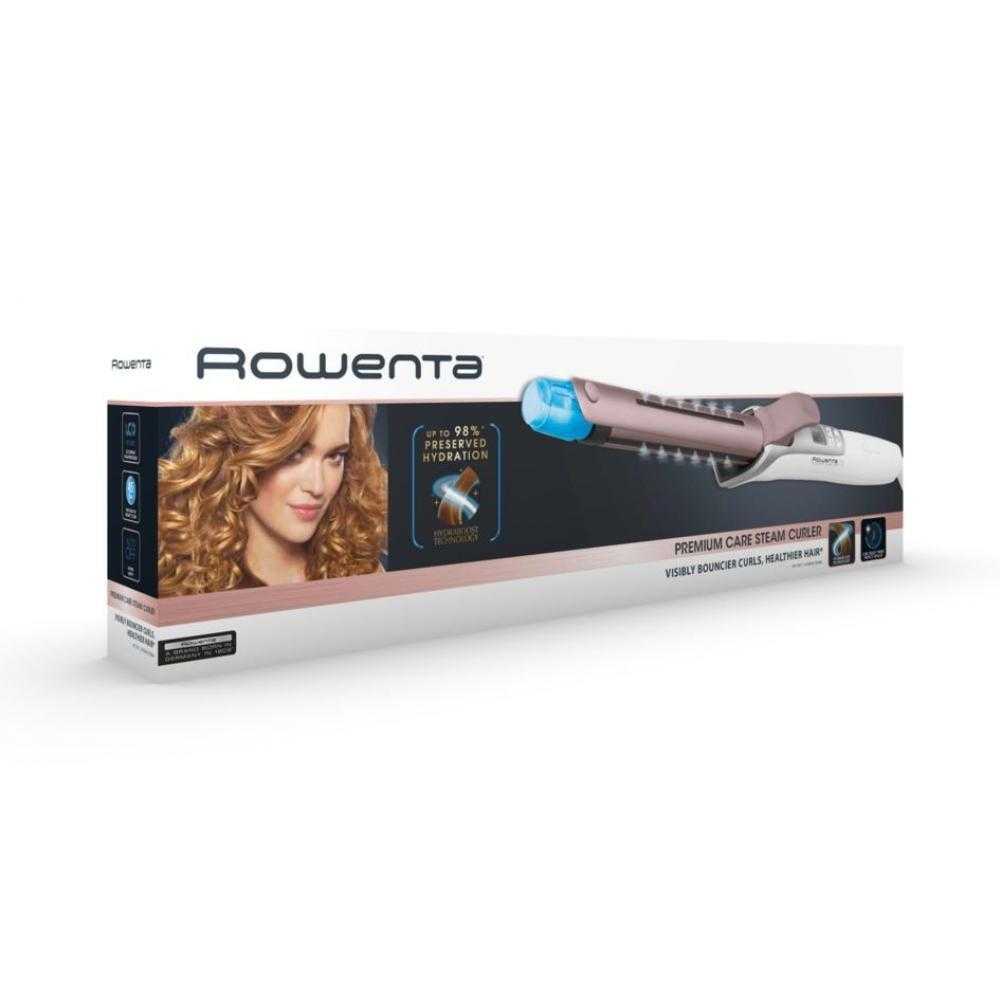 Щипцы для завивки Rowenta Premium Care Steam Curler CF3810F0