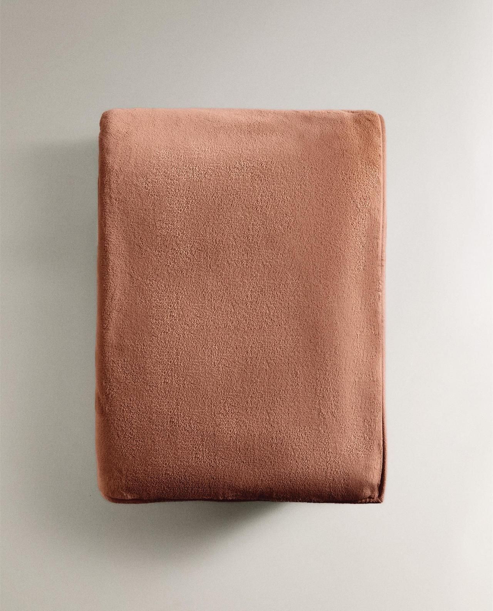Zara Home - Флисовый плед, розовый, 220x240 см