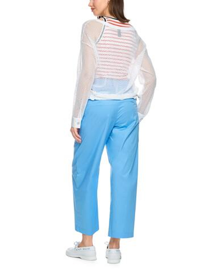 Marc Cain Джемпер полупрозрачный из сетчатой ткани