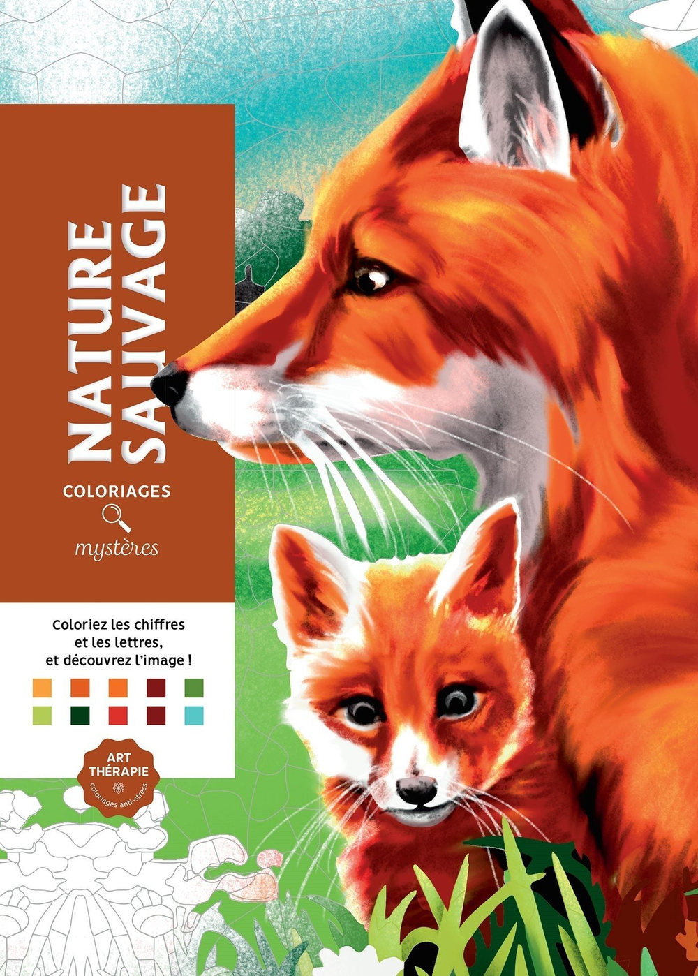 Раскраска по номерам Coloriages mysteres Disney Nature sauvage - раскраска Дисней Дикая Природа / 9782019461591