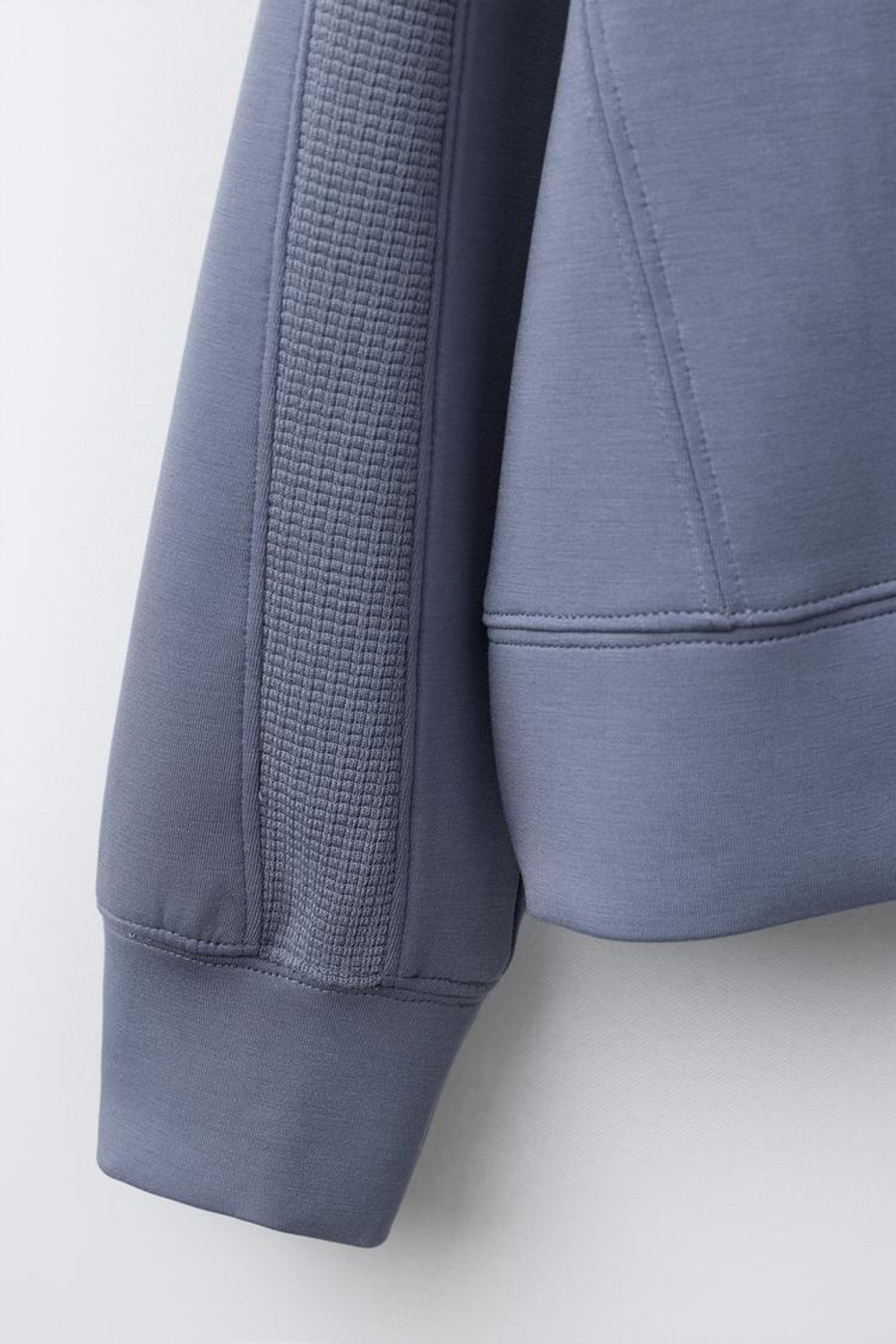 ZARA ТОЛСТОВКА С КАПЮШОНОМ, СИНИЙ