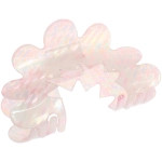 Заколка - краб для волос «AKS-EMPIRE», волна, микс 6 цветов, 8*5см