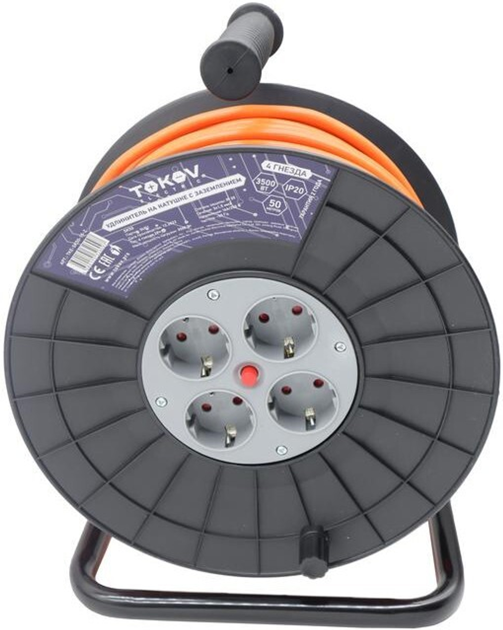 Удлинитель  TOKOV ELECTRIC TKE-SK50-15-Z