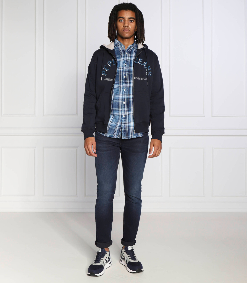 Худи pace Pepe Jeans London - темно-синий(PM582245)