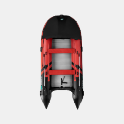 Надувная лодка GLADIATOR C420AL красно-черный