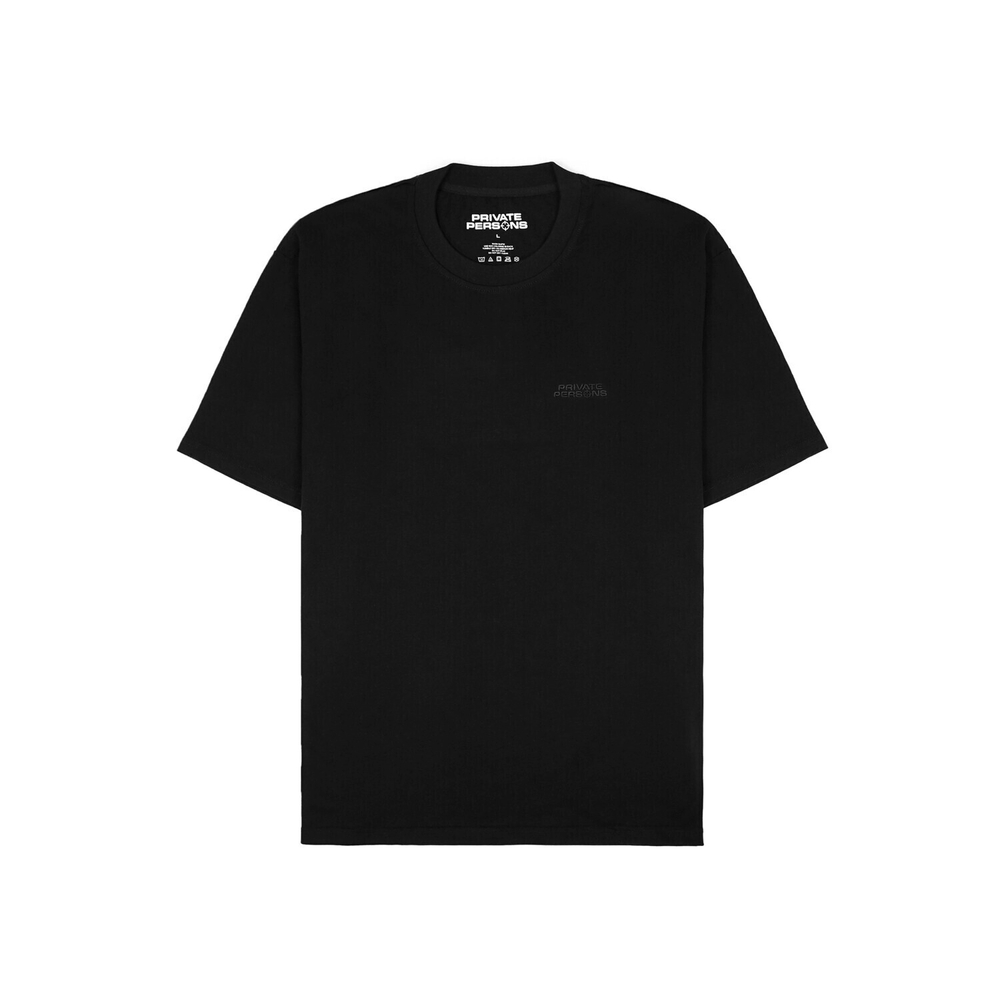 BASIC "BLACK ON BLACK" TEE