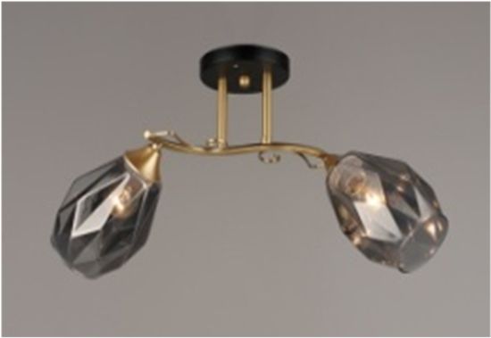 4617/2 BK+GD (6) Люстра (RL)