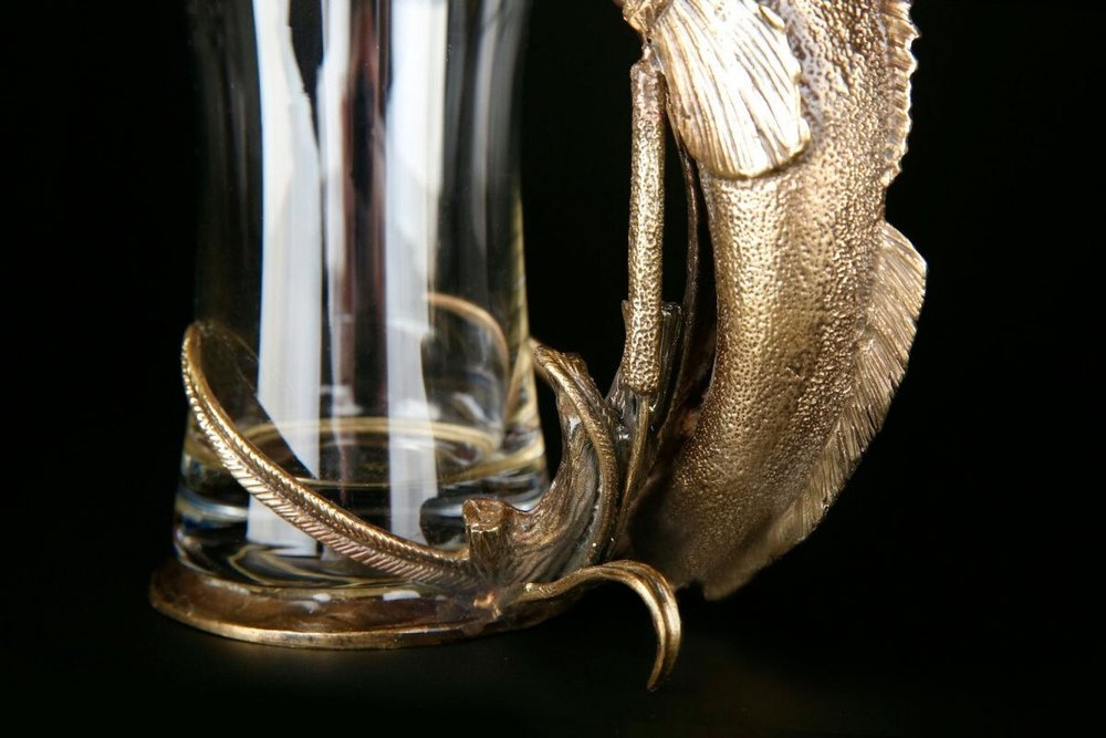 Бокал для пива "Рыба Бычок"