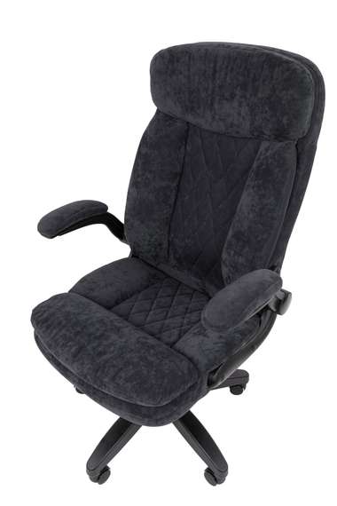 Кресло Chairman Home 533 Россия ткань S темно-серый