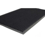Коврик влаговпитывающий ребристый 50*80 см СТАНДАРТ черный