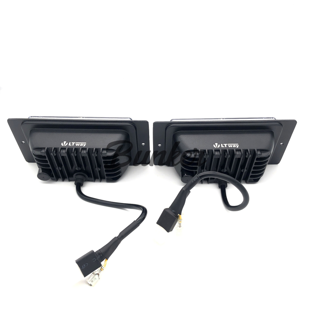 LED ПТФ Lightway Lada 2110-2115,40W+ДХО