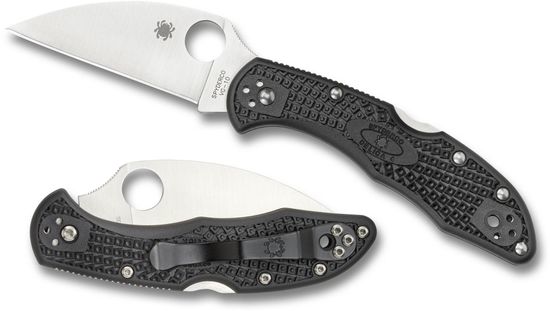 Складной нож Spyderco Endela Wharncliffe Lightweight C243FPWCBK c клинком из стали VG-10, рукоять FRN