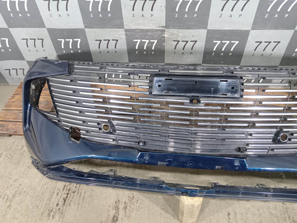 Бампер передний + решетка радиатора Haval F7 2, F7x 2 24-нв Б/У Оригинал 2803111XKN02A