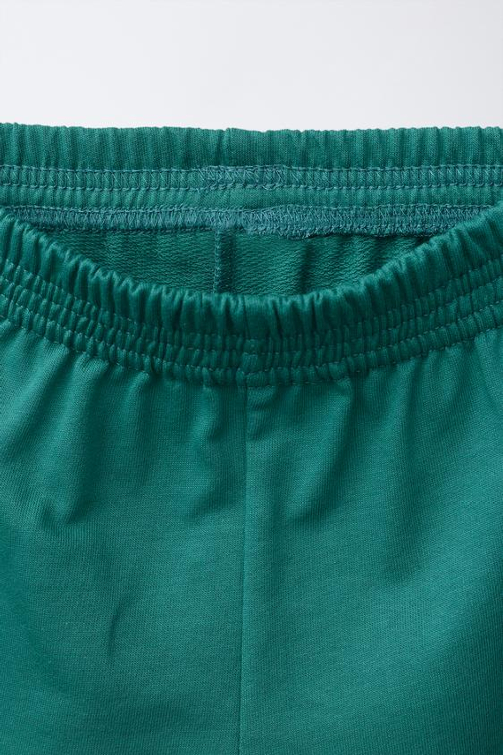 ZARA КОМПЛЕКТ ИЗ ПОЛО В ПОЛОСКУ И ШОРТОВ, ЗЕЛЕНОВАТО-СИНИЙ