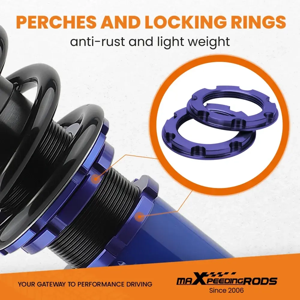 Maxpeedingrods Coilovers подходит для автомобиля BMW E36 3 Series 16i; 318i; 318is; 320i; 323i Coilover Struts Shock lowering kit