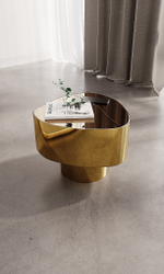 Стол Енисей 50 Золотой