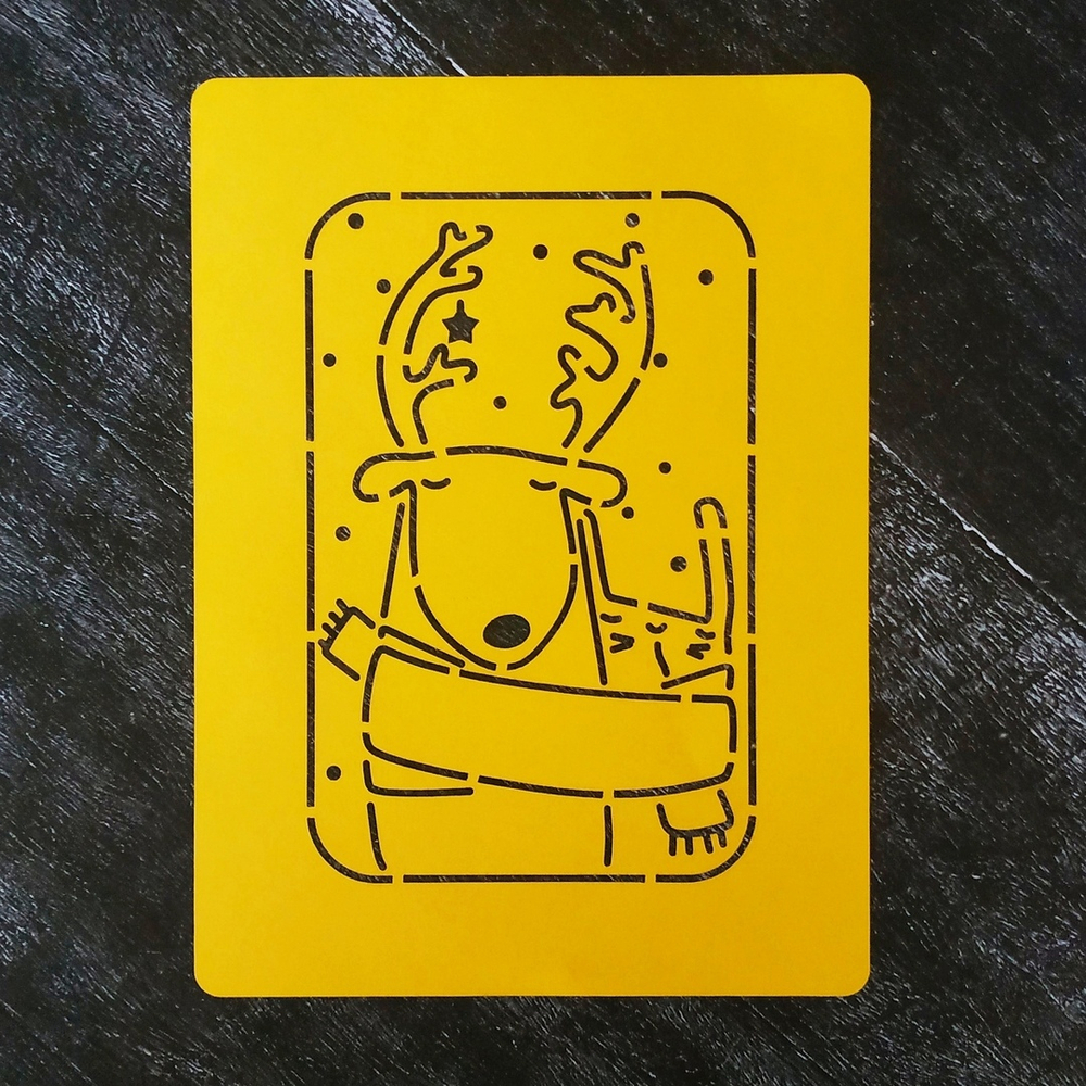 Олень №10 открытка