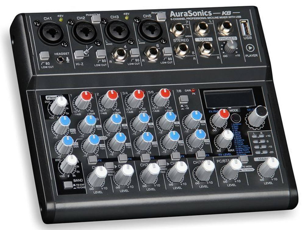 Микшерный пульт AuraSonics K8