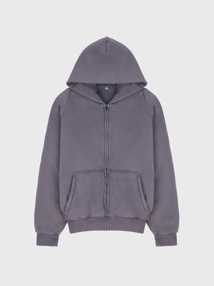 Худи на молнии Yeezy x Gap H14 Unreleased Poetic Gray