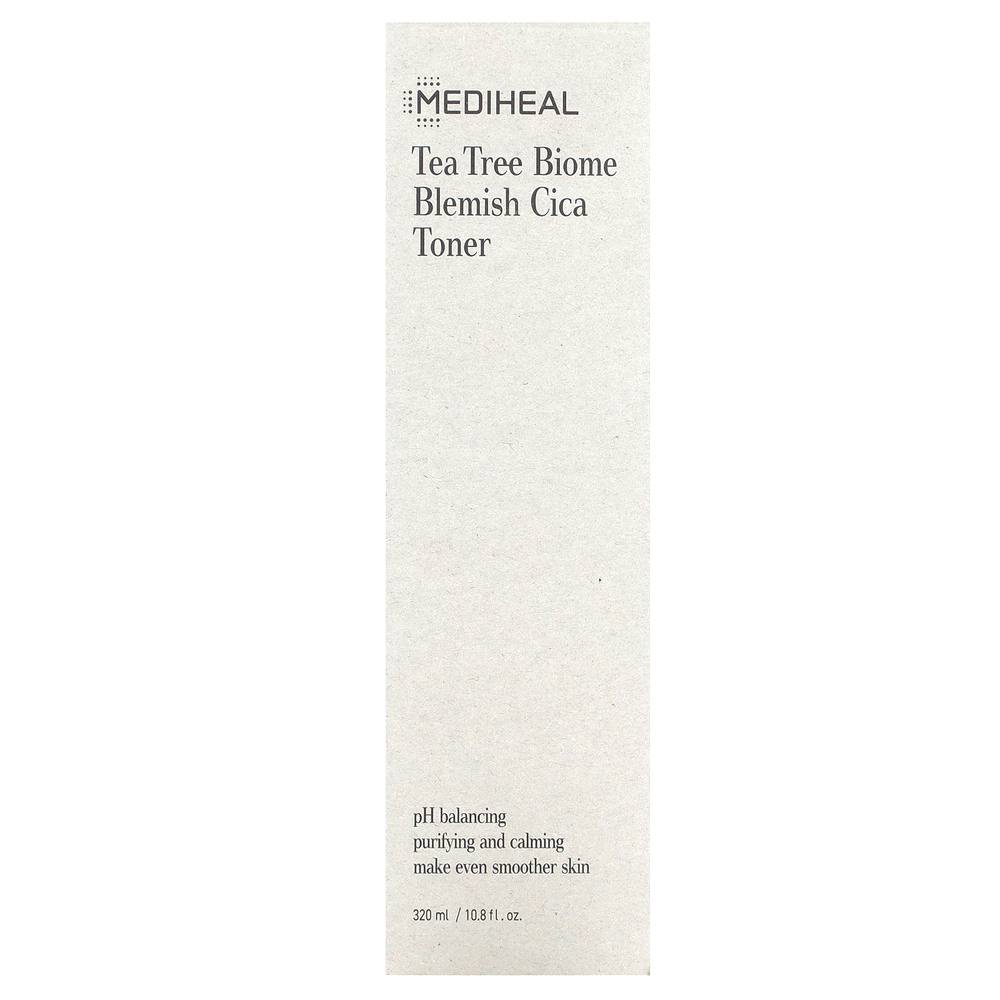 MEDIHEAL, Тоник с экстрактом чайного дерева с экстрактом чайного дерева (Tea Tree Biome), Cica, 320 мл (10,8 жидк. Унции)