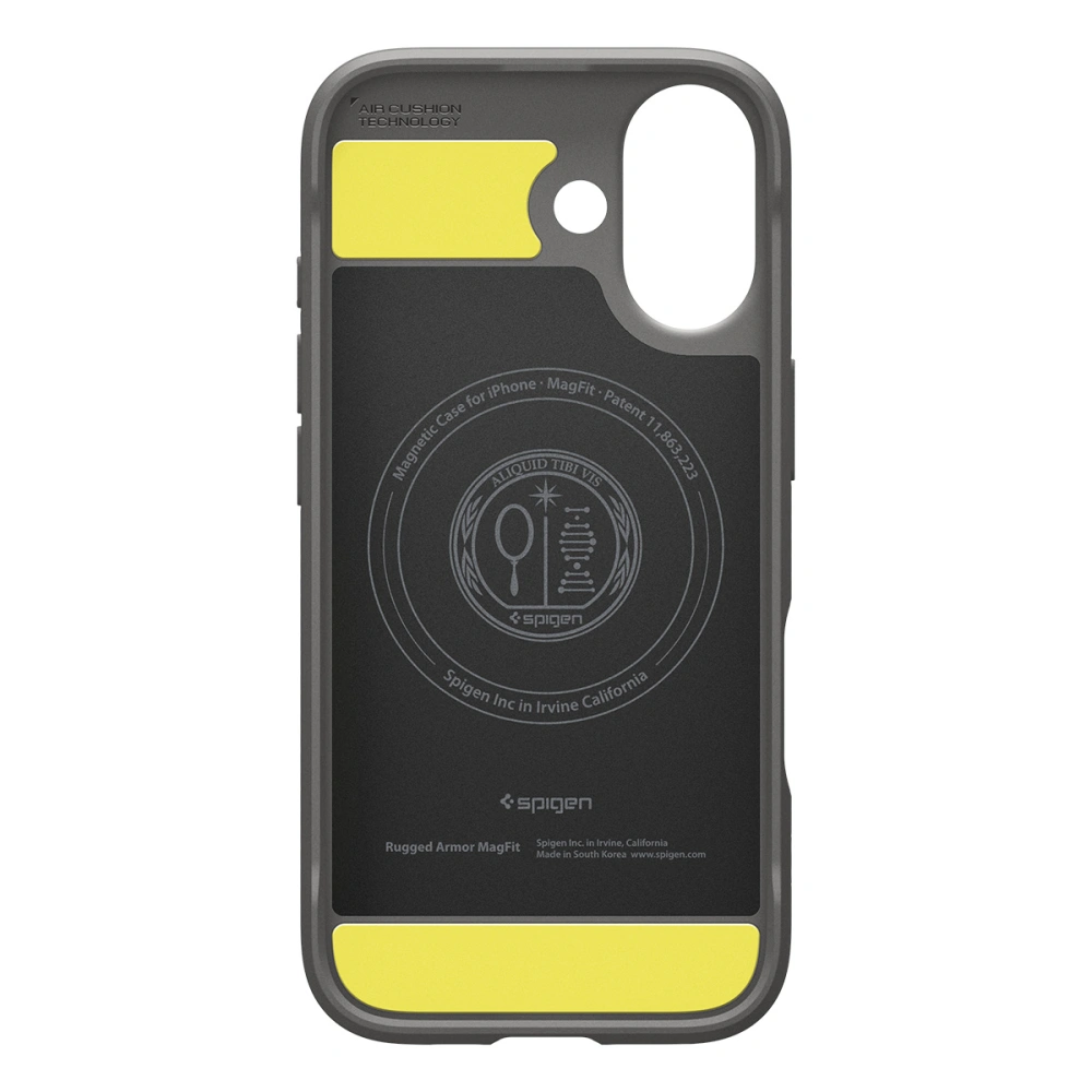 Чехол Spigen Rugged Armor Magsafe для iPhone 17 серый