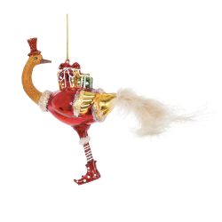 GAEM Украшение новогоднее "Страус", L10 W5 H15 см