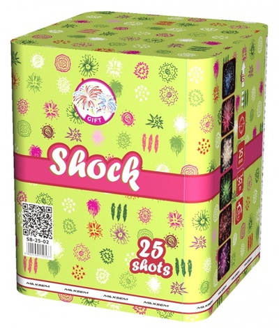 SB-25-02 Фейерверк "SHOCK" (1,2" х 25 залпов)