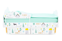 Детская кровать Бельмарко Stumpa Облако Ферма