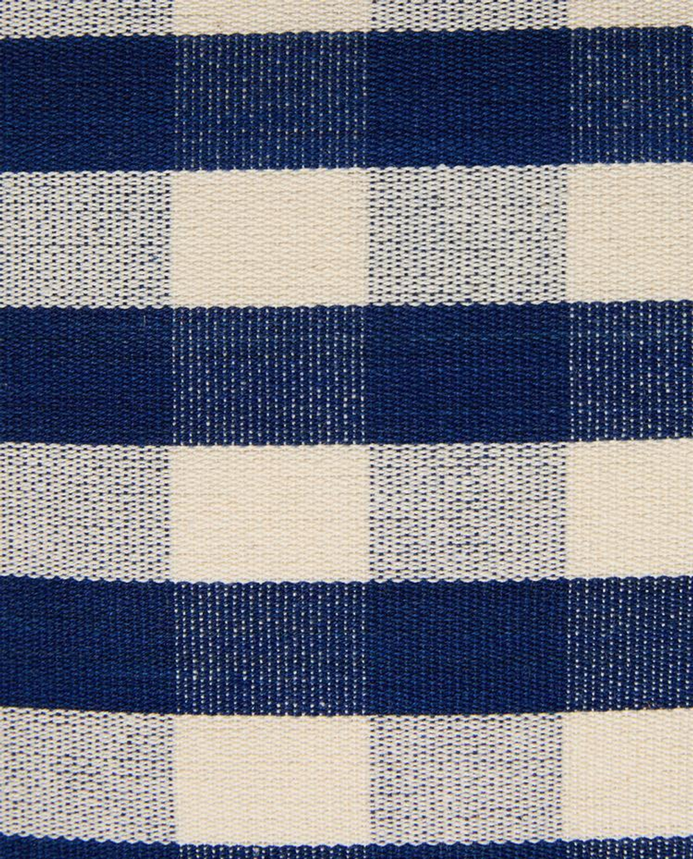 ZARA HOME НАВОЛОЧКА В КЛЕТКУ, СИНИЙ