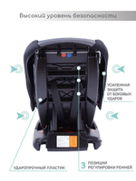 Автокресло детское AMAROBABY Safety, группа 0+/I