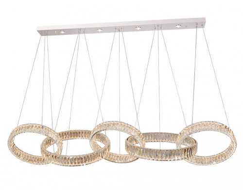 Подвесная светодиодная люстра Newport CRYSTAL 8245N/S chrome, М0071060