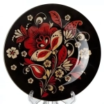 Тарелка 19,5см «Хохлома» 10327SLBD34