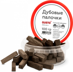 GUSTO Дубовые палочки сильный обжиг (100 гр)
