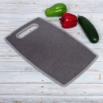 Доска разделочная пластиковая «Stone» 23*37*1см Песок мелкий Бочонок